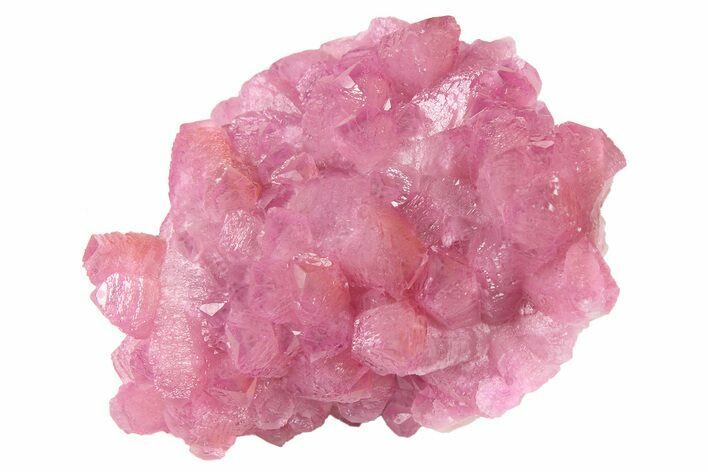 Sparkly, Hot-Pink Cobaltoan Calcite Crystals - Morocco #265198